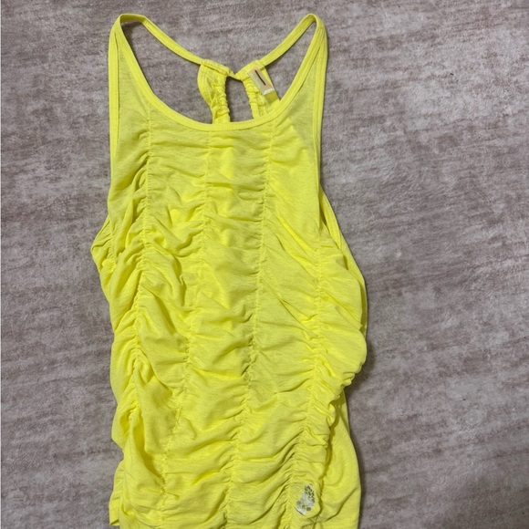 FP Movement Neon Ruched Free Fold Tank size small - Picture 3 of 5